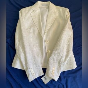 White Villager Blazer from Liz Claiborne NWT